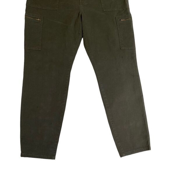 Banana Republic High Rise Skinny Cargo Jeans Sz 35/20 Tall - Picture 4 of 9